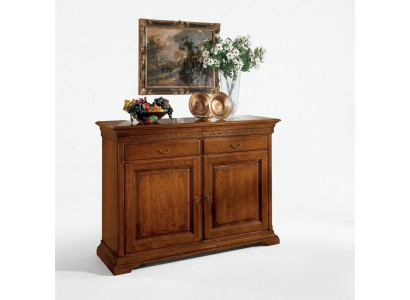 Italiaans stijl meubels dressoir bruin luxe ladekast hout woonkamer