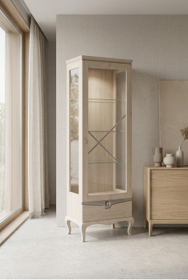 Vitrine Italiaanse luxe meubels vitrine buffetkast kast glas design.