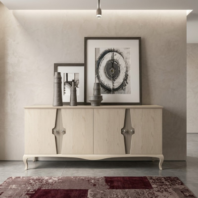Zijtafel commode tafel dressoir luxe woonkamer dressoirs hout nieuw