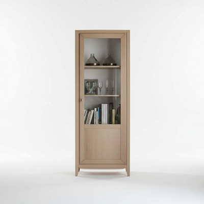 Meubels Hout Vitrine Glazen kast Ladekast Kasten Italiaanse Meubels Nieuw