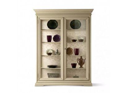 Luxe vitrine houten designkast vitrinekasten woonkamer kasten nieuw