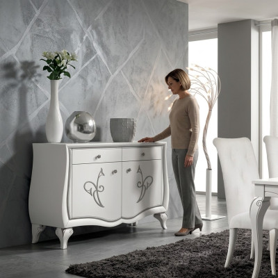 Sideboard Ladekast Woonkamer Luxe Ladenkast Wit Meubels Houten Kast