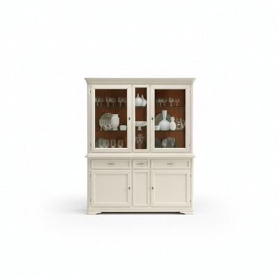 Vitrine Eetkamer Dressoir Houten Meubels Woonkamer Dressoir Glazen Kast