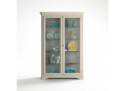 Vitrine Glazen Kast Hout Woonkamer Vitrines Italiaanse Luxe Meubels