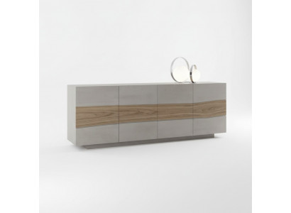 Ladekast kasten Hout Luxe dressoir Woonkamer meubels Kast Grijs