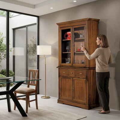 Kast Kasten dressoir vitrine glazen kast vitrines Italiaanse meubels