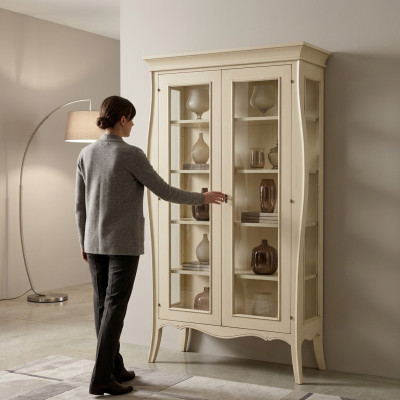 Italiaanse meubel vitrinekast kast display kasten design woonkamer nieuw.
