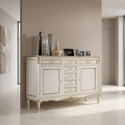 Luxe dressoir commode dressoirs kast commodes wit dressoir nieuw