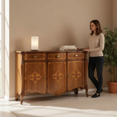 Ontwerp dressoir luxe houten dressoir kast woonkamerkasten nieuw