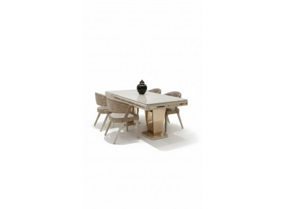 Luxe 6x Stoelen Duidelijke lijnen en elegantie Aanvulling voor elke interieur