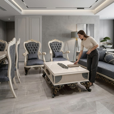 Ontwerper salontafel Woonkamersalontafel Speciale charme meubels