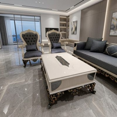 Ontwerper salontafel Woonkamersalontafel Speciale charme meubels