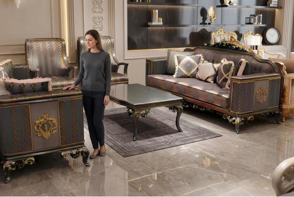 Moderne Luxe 3-zits Premium Bank Woonkamer Bank Comfortabele Bank Nieuw