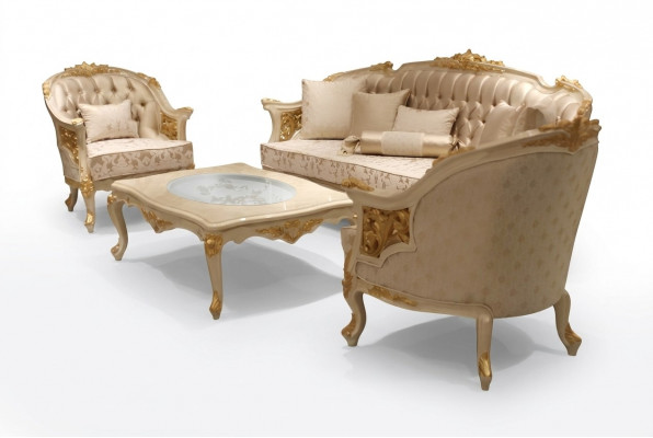 Premium woonkamerbank Luxe fauteuils moderne fauteuils bankstel Nieuw