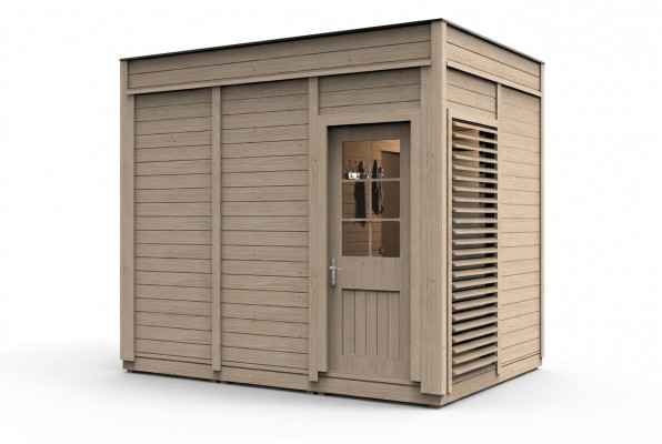Sauna Holz Woodpro Tuinhout Sauna Buitensauna's Droge sauna 345x245x318