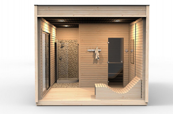 Sauna Droge Sauna Houten Sauna Saunavat Landhuis Tuin Sauna Huisje
