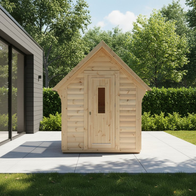 Sauna Hout Tuin Houten Sauna Buitensauna Droge sauna 220x250x180