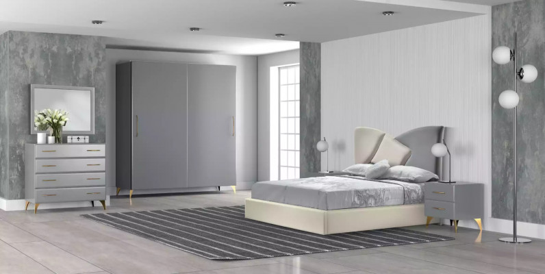 Bed Tweepersoonsbed Slaapkamer Meubels Bedden Italiaanse Stijl Inrichting