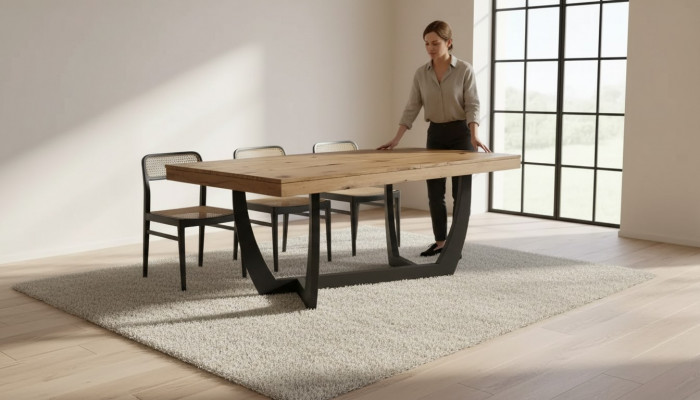 Eettafel Keukentafel 180x90 Designertafels Houten Tafels Houten eettafels