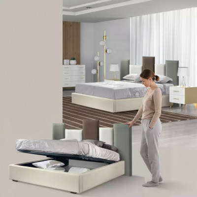 Bed Modern stijlvol luxe slaapkamer bedden Italiaanse meubels 180x200