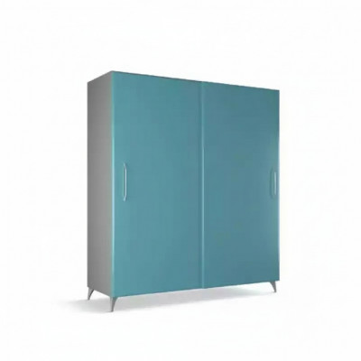 Kledingkast Slaapkamer Modern Kast Kledingtijken Turkoois Groen