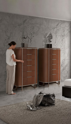 Lade Design Moderne Slaapkamer Modern 2x Ladekasten Stijlvol Dressoir