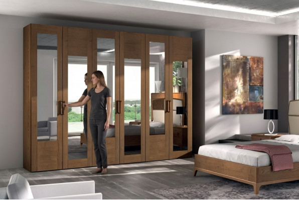 Slaapkamer kledingkast Materiaal hout Kast Stijl Modern nieuw