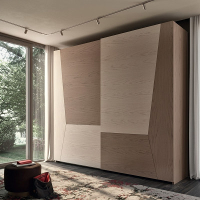 Kledingkast bruin Slaapkamer Materiaal Hout Kast Luxe Modern