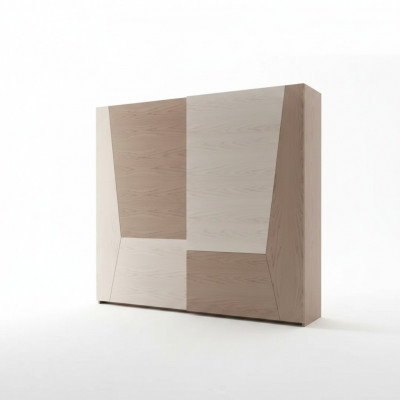 Kledingkast bruin Slaapkamer Materiaal Hout Kast Luxe Modern
