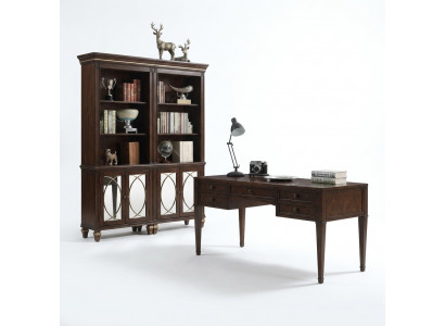 Bureau bruin Computer Kantoor tafel PC Bureau thuiskantoor nieuw