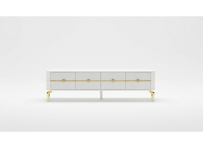 Woonkamer tv-standaard meubels rtv televisie stijl Modern Wit Luxe Hout  Woonkamer tv-stand meubels rtv televisie stijl Modern Wit Luxe Hout