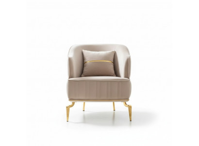 Woonkamer fauteuil meubels draaistoel 1-zits moderne rode design textiel  -  Woonkamer fauteuil meubels draaistoel 1-zit moderne rode design textiel