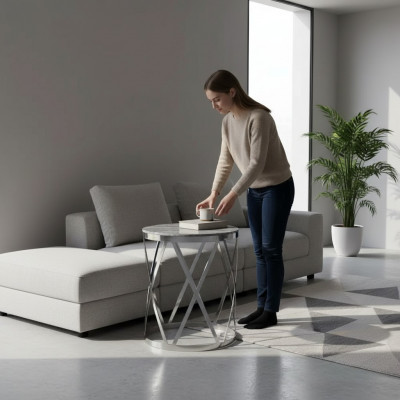 Woonkamer salontafel Modern meubilair Tafel Luxe Bijzettafel Ontwerp