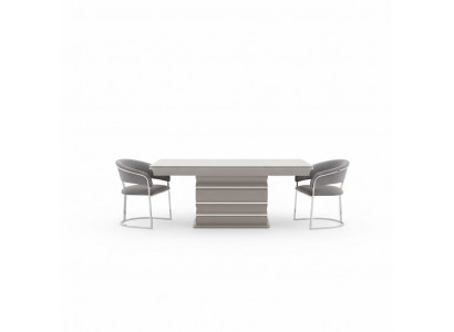 Stel groep tafel 6x stoelen eetkamer houten tafel eetkamer design nieuw