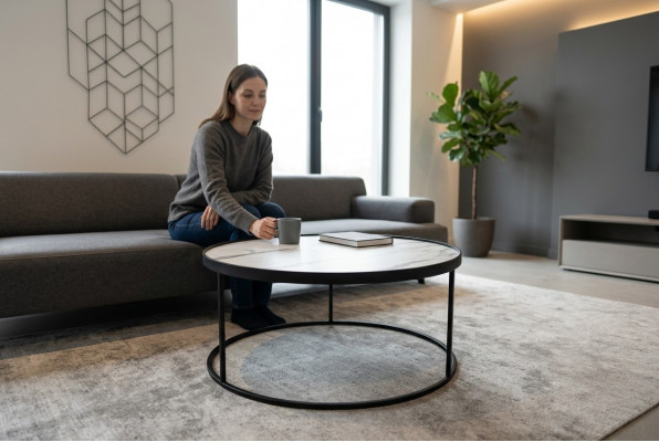 Salontafel luxe woonkamer meubels tafel zwart bijzettafel design