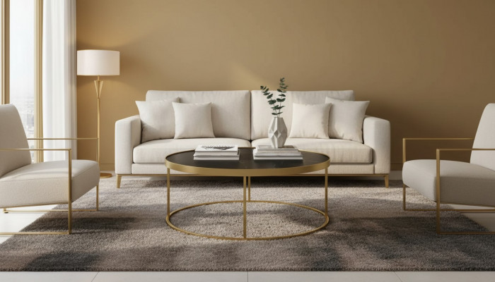 Salontafel koffietafel woonkamertafel meubels design materiaal roestvrij staal