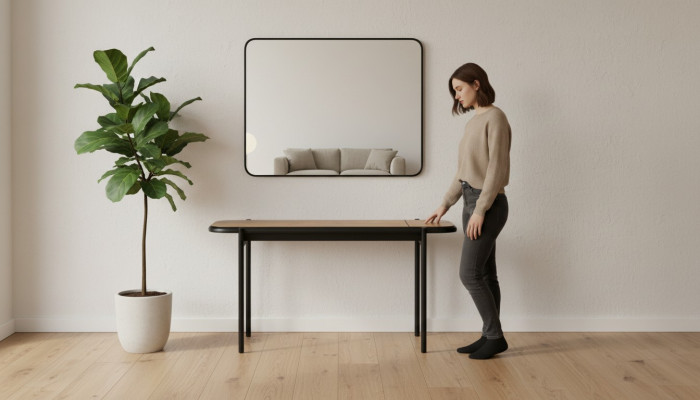 Salontafel Meubels Tafel Luxe nieuw bruin Modern Woonkamer Design Hout