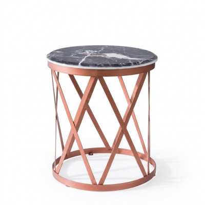Woonkamer bijzettafel luxueus luxe meubel tafel bruin design nieuw