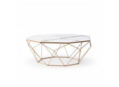 Salontafel Meubilair Tafel Goud Luxe Nieuw Modern Woonkamerontwerp Metaal