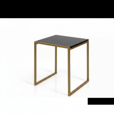 Woonkamer bijzettafel meubels stijl modern materiaal roestvrij staal ontwerp