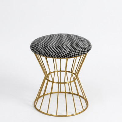 Poef Voetenbank Kubus Luxe Meubels Ontwerp Stijl Lounge Club Stof