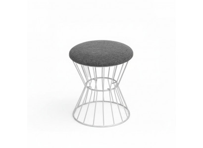 Poef Voetenbank Kubus Luxe meubels Ontwerp Stijl Lounge Club Stof