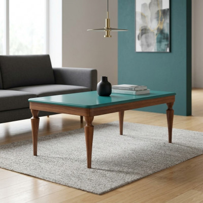 Salontafel Houten tafel Luxe meubelontwerp Woonkamertafel Modern bruin