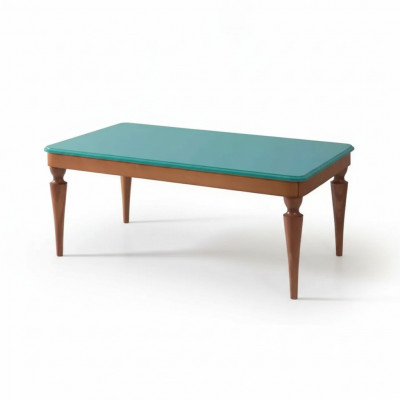 Salontafel Houten tafel Luxe meubelontwerp Woonkamertafel Modern bruin