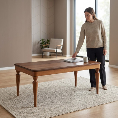 Salontafel Luxe Design nieuw Woonkamermeubels bruin Tafel Hout