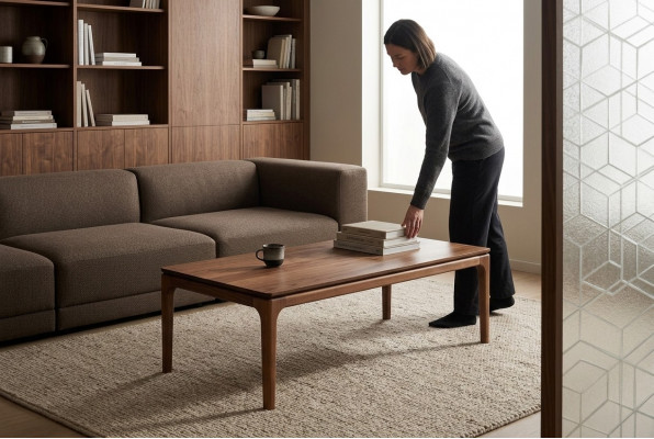 Salontafel Woonkamer Meubels Tafel Luxe Materiaal Hout Modern Ontwerp