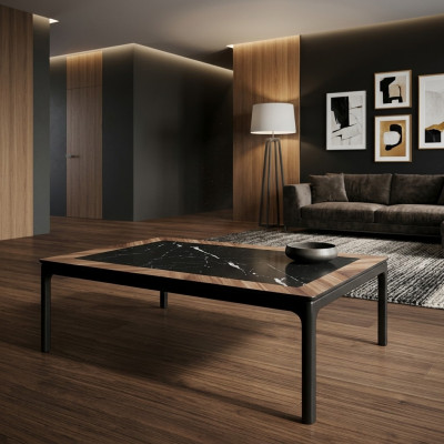 Meubels Tafel Luxe Modern Salontafel Woonkamer Ontwerp zwart