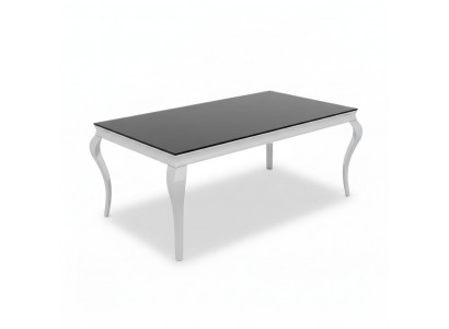 Grijze eettafel Rechthoekige eettafel Luxe houten tafels Tafels