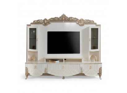 Wohnwand TV-Schrank Wohnzimmer Set Wohnmöbel Modern Wohnzimmer