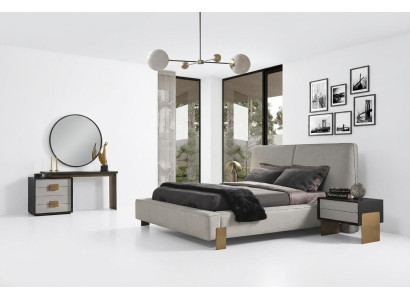 Slaapkamer set Bed 2x Nachtkastjes Kaptafel Luxe nieuw 5-delige